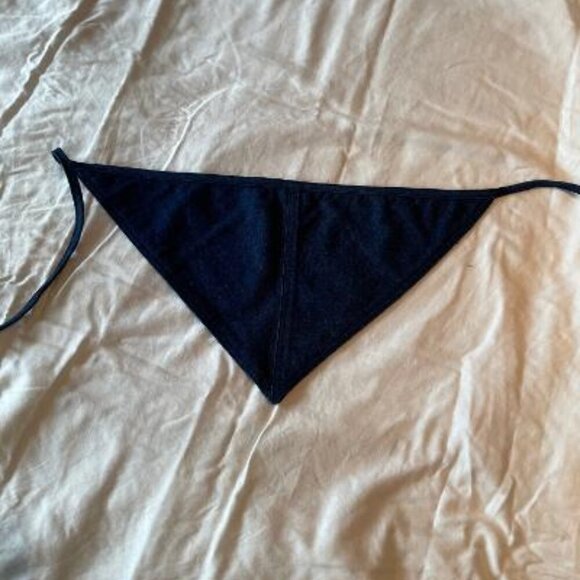 Dark Denim Head Kerchief - Picture 1 of 2